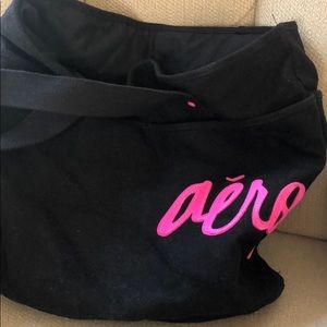 Black Aeropostale tote bag